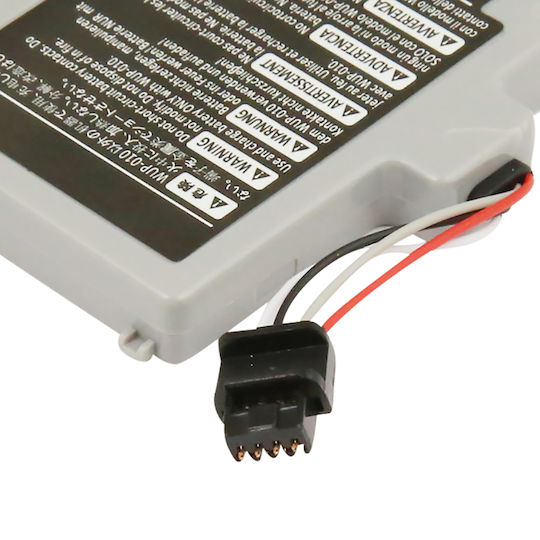 Резервна Батерия Nintendo Wii U Gamepad Li-polymer 1500mah Сива