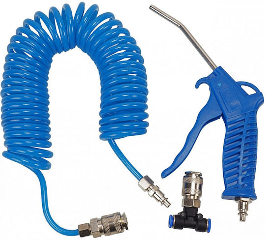 Blowgun Set Spiral Hose Couplings 10atm