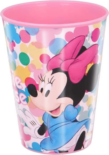 Stor Παιδικό Ποτηράκι Minnie Mouse από Πλαστικό Πολύχρωμο 430ml για 36m+