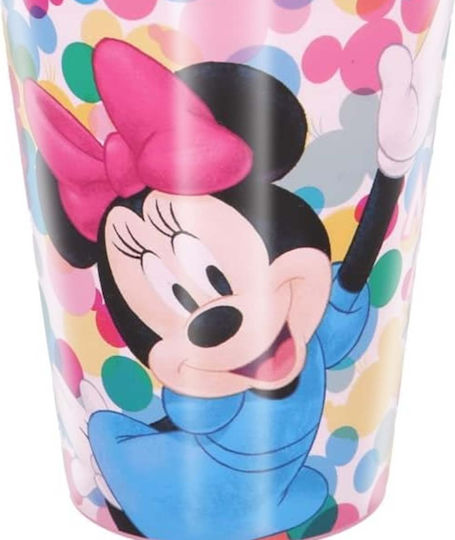 Stor Παιδικό Ποτηράκι Minnie Mouse από Πλαστικό Πολύχρωμο 430ml για 36m+