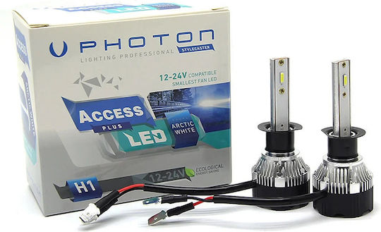 Photon Лампи Автомобила H1 LED Бял 12-24V 1бр