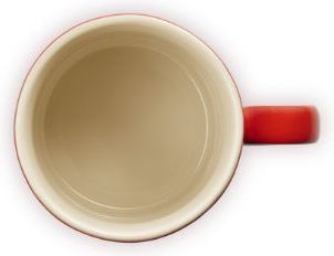 Le Creuset Κούπα Κεραμική Μαύρη 350ml