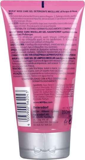 Nivea Rose Care Gel Gesichtstoner 150ml