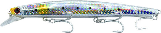 Rizor Jerky Minnow 140s 24g – Τεχνητό Minnow 14cm Τρεις Σαλαγκιές St-46 No4 Μακρινές Ρίψεις Ρεαλιστική Πλεύση #07 Flash Yellow