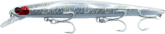 Rizor Jerky Minnow 140s 24g – Τεχνητό Minnow 14cm Τρεις Σαλαγκιές St-46 No4 Μακρινές Ρίψεις Ρεαλιστική Πλεύση #07 Flash Yellow