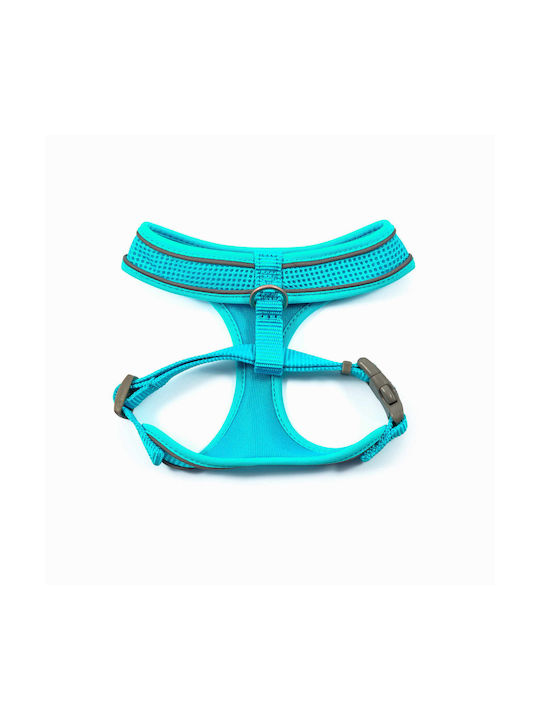 Ancol Mesh Comfort Reflective Dog Harness Turquoise Medium 44 57 Cm Turquoise Ancol Mesh Comfort Reflective Dog Harness Turquoise Medium 44 57 Cm Turquoise
