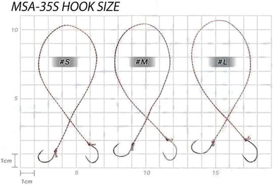 Vanfook Tai-rubber Assist Hook Msa-35s Medium