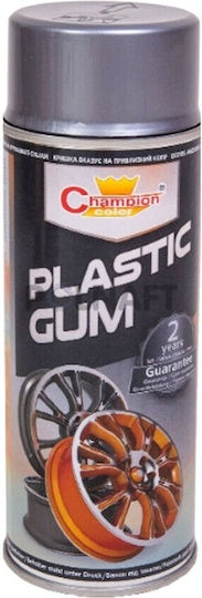 Rubber Coating Spray Rims Silver Color 400ml Champion Color