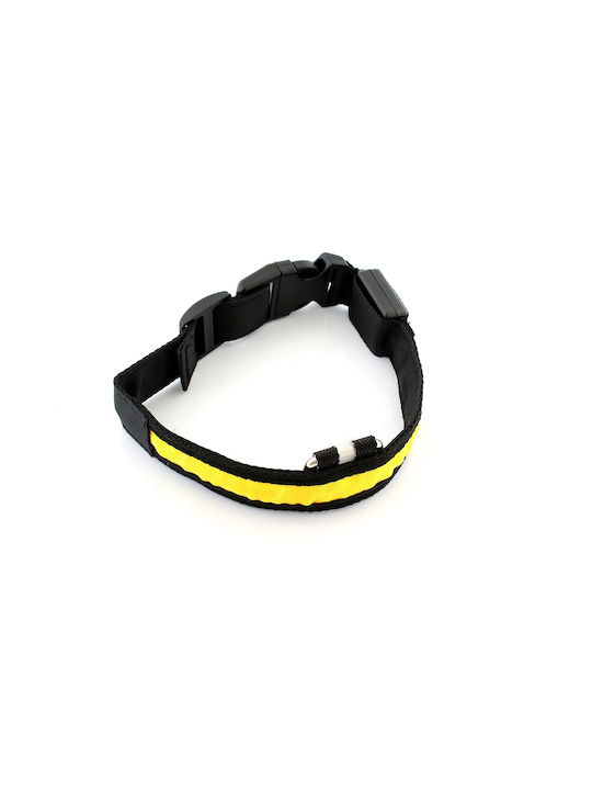 Led Illuminated Collar Dog Cat Color Yellow Avx-ag232b Led Illuminated Collar Dog Cat Color Yellow Avx-ag232b