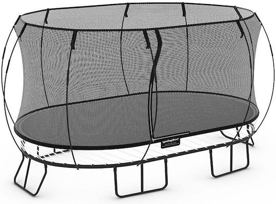 Springfree Jumpo Oval Батути На Открито 570x380см с Предпазна Мрежа
