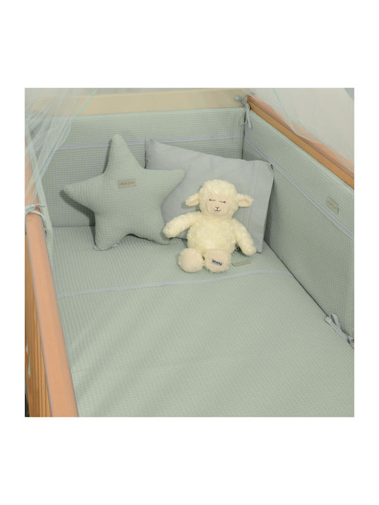 Baby Oliver Πάπλωμα Κούνιας Μπεζ 100x140cm