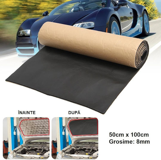 Material Textil Izolare Fonică Auto Tip Exterior Covor 50cm X 100cm X 8mm