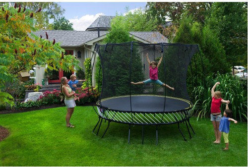 Springfree Батути На Открито 340x240см с Предпазна Мрежа