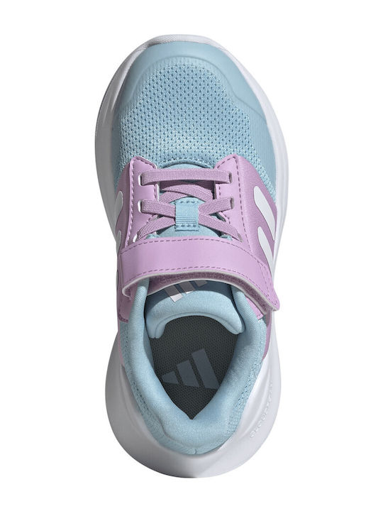 Tensaur Run 3.0 El Kids Sports Shoes Running with Hoop & Loop Closure Turquoise