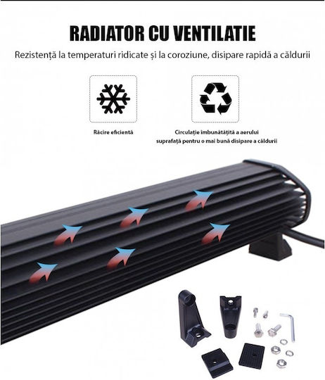 Rezistent la apă Faruri Auto în formă de Bară LED Volkswagen Buggy - Buggy 12 / 24V 72W cu Alb Iluminare 1buc