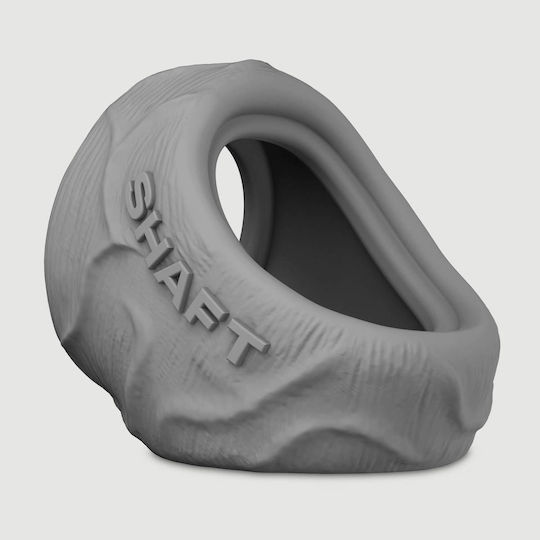 Shaft Model Ps Liquid Silicone Cock & Ball Stetcher Gray