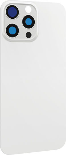 Avizar Replacement Back Cover Iphone 16 Pro Max Integrated Adhesive White