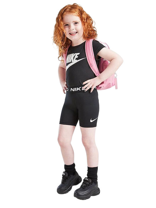 Kids Legging Sports Short Dri-Fit Black G Pro Df