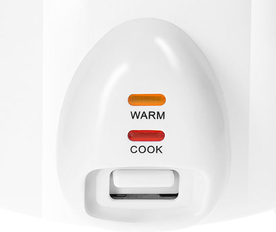 Sokany Reiskocher 1,8l Kompakter Dampfkorb Warmhalten Weiß