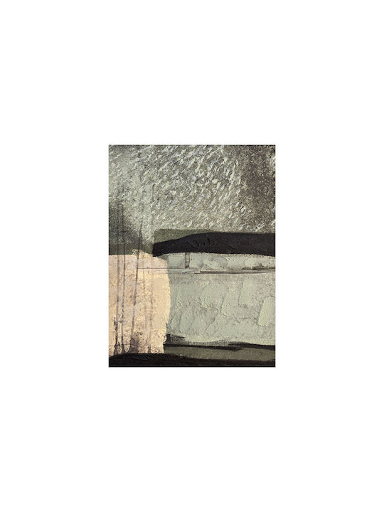 Inthebox Align Πινακας Διακοσμητικος Κορνιζα 82.6x4.3x122.6cm Καμβας Πρασινο Γκρι Ps 034672