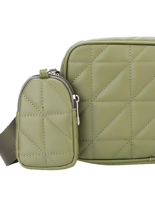 Eko Handbag Pocket Camelia Green