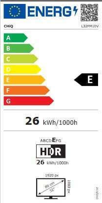 CHiQ Smart Television 32" Full HD LED L32FM10V HDR (2025)