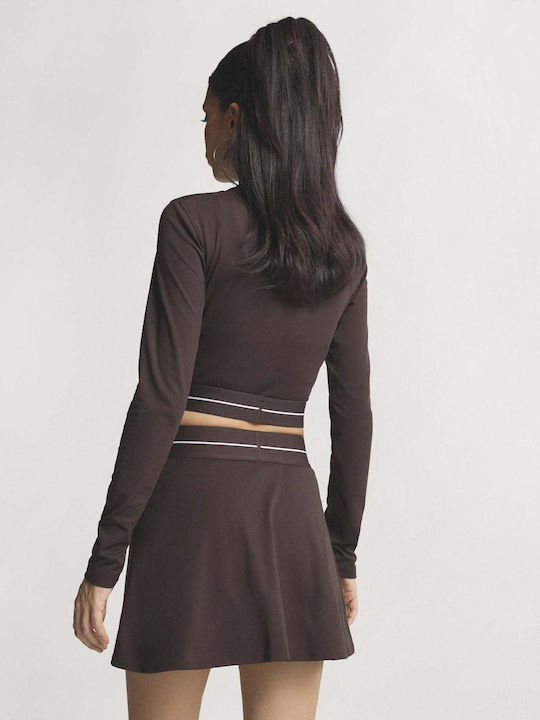 Women's Skirt-Shorts Brown