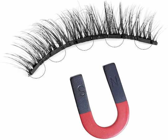 Set 3 Pairs Magnetic Lashes + Tweezers Eyeliner Pencil