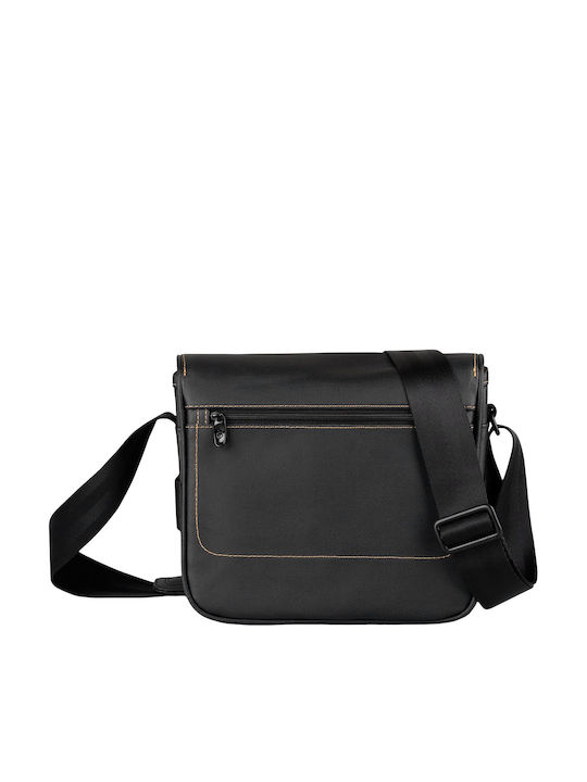 Be.ez Schultertasche Kamera Le Reporter Foto Schwarz Gelb