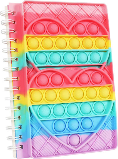 Pop It Notebook Σημειωματάριο A5 25 Φύλλων