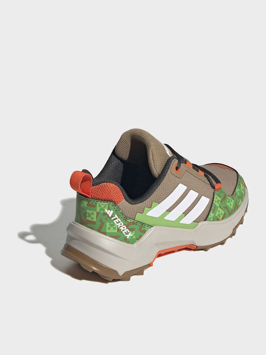 Terrex Incaltaminte Sport Copii Alergare cu Șireturi Maro