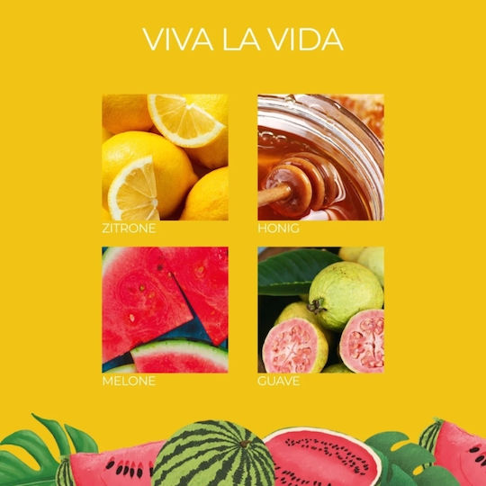 Frida Kahlo Aromatisches Soja-Kerze im Gefäß mit Vanille-Parfüm 400gr