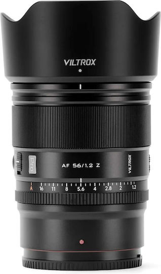 Viltrox Crop Φωτογραφικός Φακός AF 56mm f/1.2 Pro Σταθερός για Nikon Z Mount Μαύρος