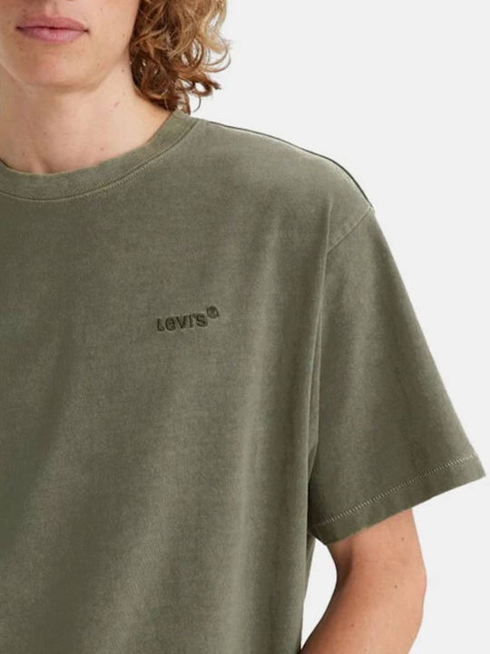 Red Tab Vintage T-shirt Sage Green
