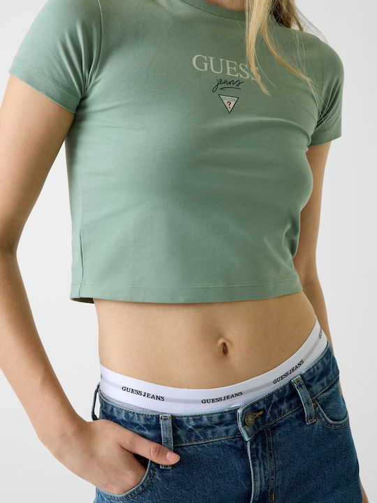 Women's Crop T-shirt Green