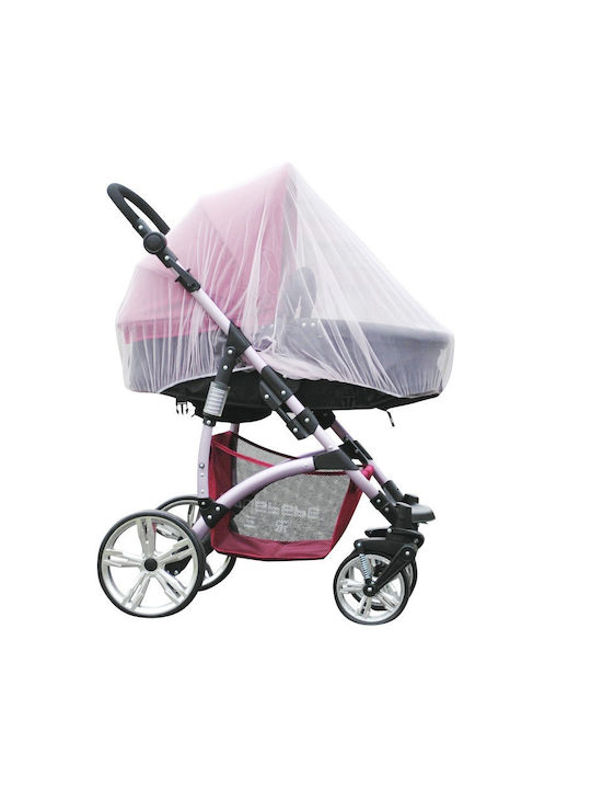 Alista Home Plasă de țânțari Coș de cumpărături Din tul AVX-KX7851 cu elastic Albă