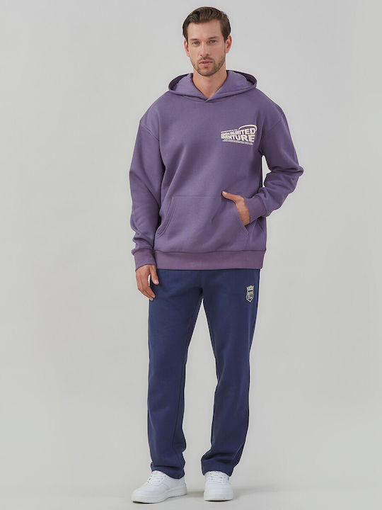 Суитшърт с Качулка Purple