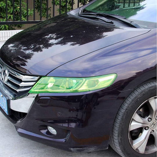 Car Headlight Taillight Protection Film Green Price Per Linear Meter 054