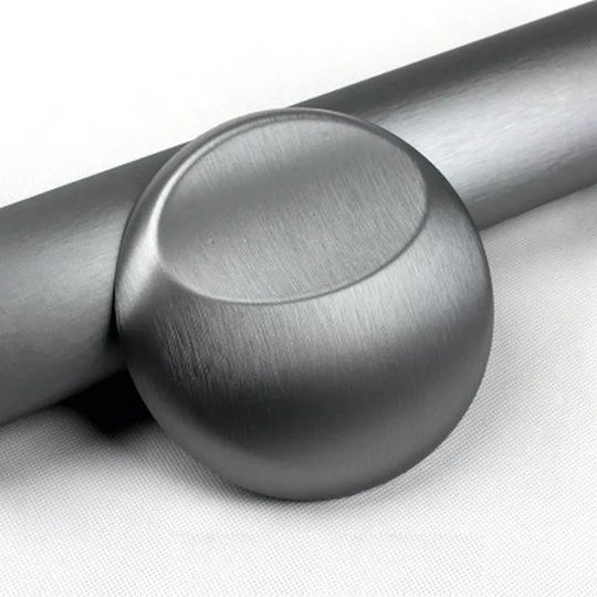 Folie Auto Aluminiu Lustruit Antracit 1m X 1,52m
