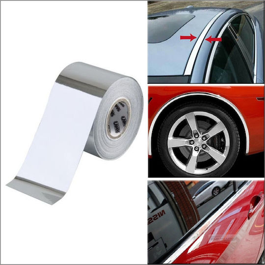 Chrome Film Roll Wrapping Car Trims Ornaments 150 X 5cm
