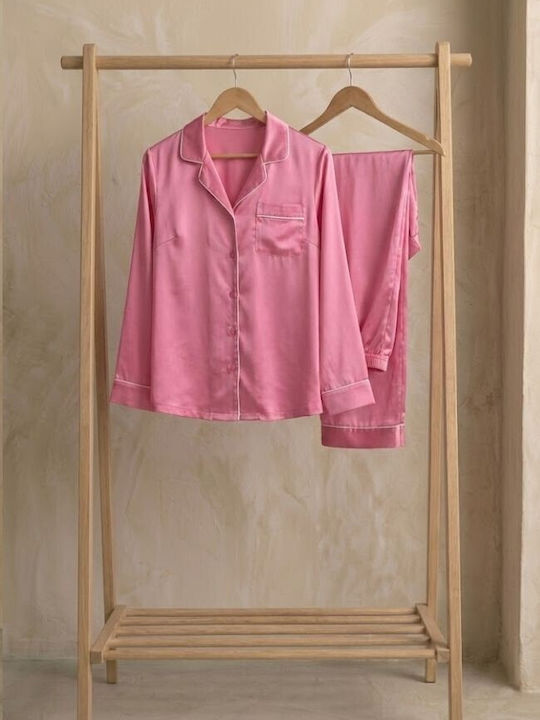 Zizo Set Pijamale pentru Femei Bubblegum Pink