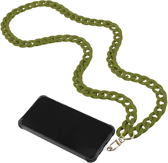 Jaym Smartphone Nackenriemen Universeller Clip Mode 1,20m Khaki
