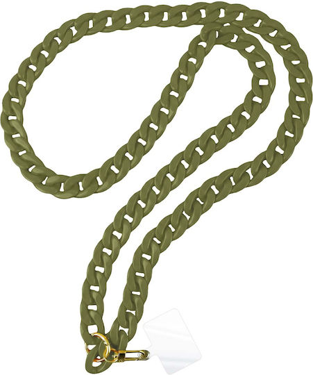 Jaym Smartphone Nackenriemen Universeller Clip Mode 1,20m Khaki