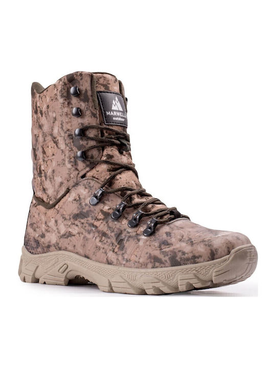 Marwells Herren Wanderschuhe Braun