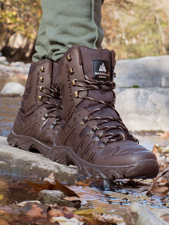 Marwells Männer Wanderschuhe Braun