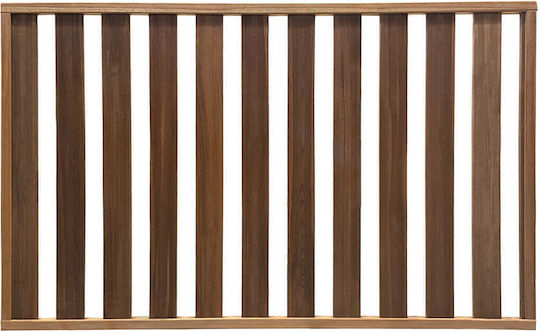 Ξύλινος Φράχτης Κλειστού Τύπου 180x110cm