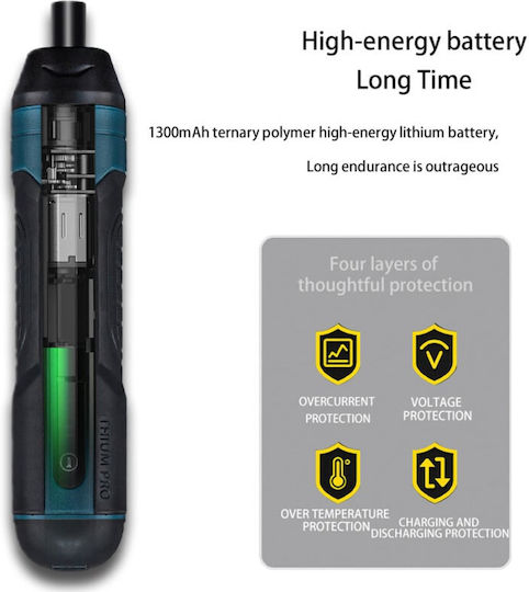 Κατσαβίδι Μπαταρίας 3.6V 1x1.3Ah