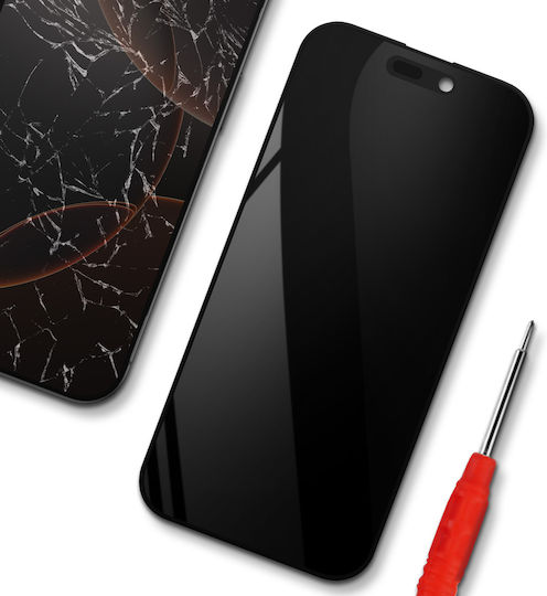 Clappio Full Hard Oled Screen + Touch Glass Iphone 16 Pro Black