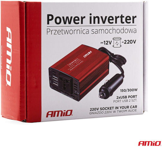 12v Zu 230v Spannung Konverter 150w/300w 2 X Usb 5v