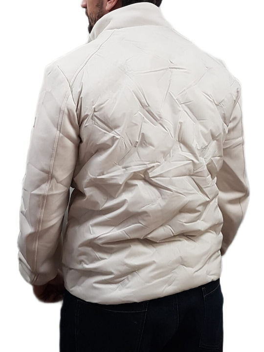 Jacket Puffer Windproof Off White